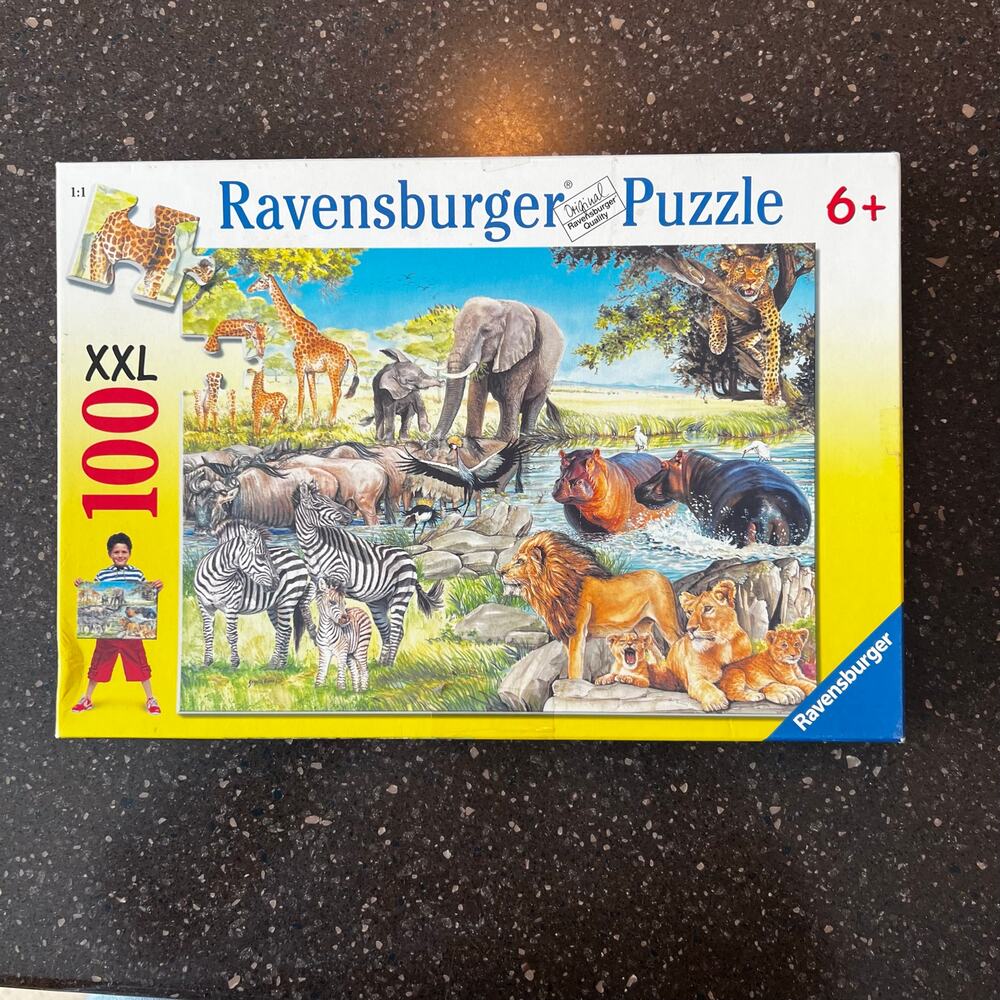 Ravensburger 100 XXL Pieces Puzzle African Animals Age 6+ Complete